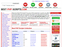 Tablet Screenshot of best-php-scripts.com